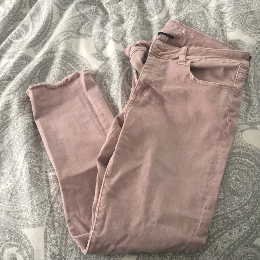 American Eagle crop jeans